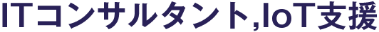 ITコンサルタント,IoT支援